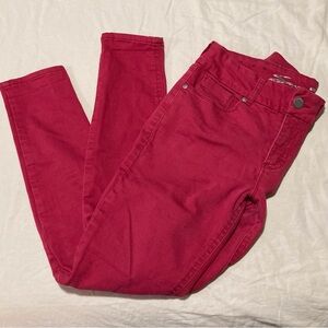 Seven7 Jeans Women's Tummyless Skinny Jeans in Chili Pepper | Size 10